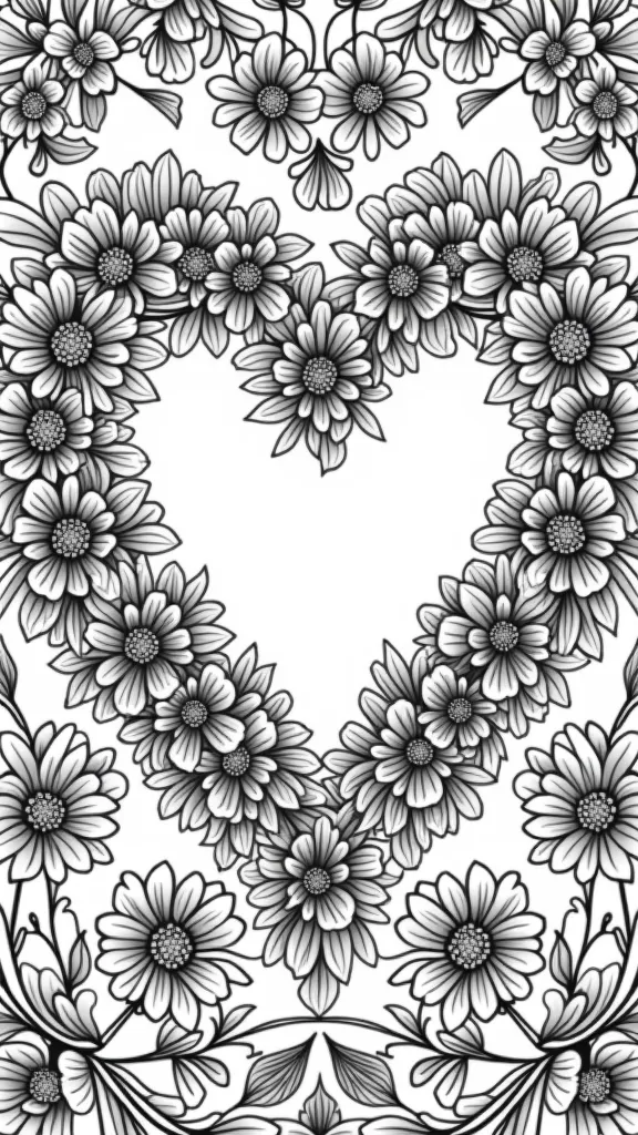 adult valentines day coloring pages